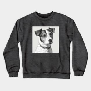 Jack Russell Terrier Pen and Ink Crewneck Sweatshirt